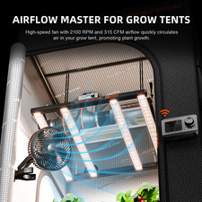 Spider Farmer 6" Grow Tent