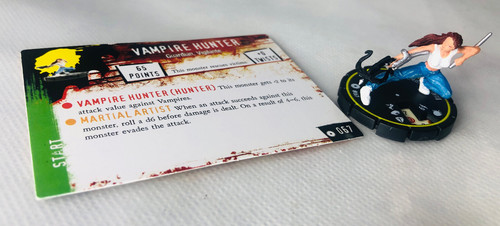 Horrorclix vampire hunter 067 - horrorclix,