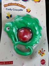 Mattel / Fisher Price Sea Friends Rattles - Smiling Sea Horse - In Original Pack