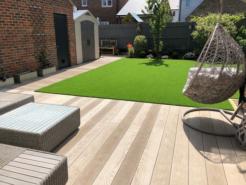 Millboard limed oak composite - limed,