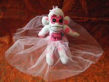 Handmade with love  " Poppy "  Sock Monkey  soft toy 12" approx VGC (B56)