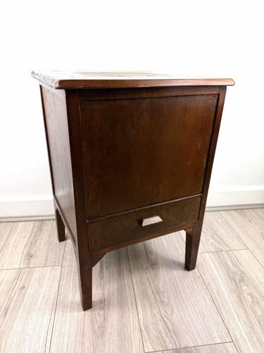 Antique wooden sewing - , box