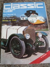 CLASSIC CARS JAN 1974 MINI