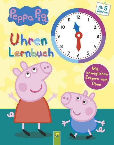 Peppa pig uhrenlernbuch mit - peppa,