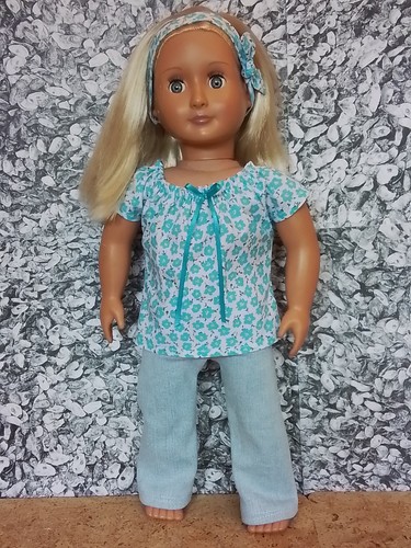 Handmade clothes for dolls - 18",