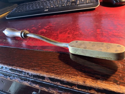 Antique heavy brass iron - antique,