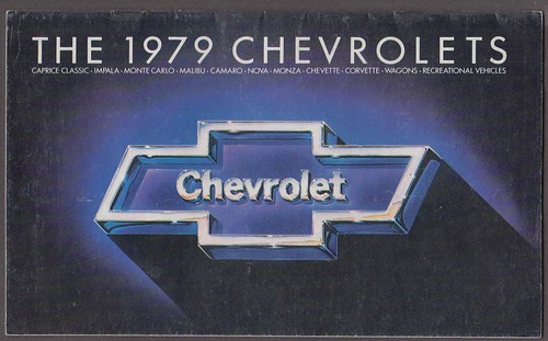 The 1979 chevrolets - 1979, brochure