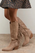 Oasis Taupe Western Boots Womens Casual Boots