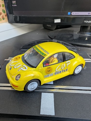 Scalextric volkswagen beetle - scalextric,