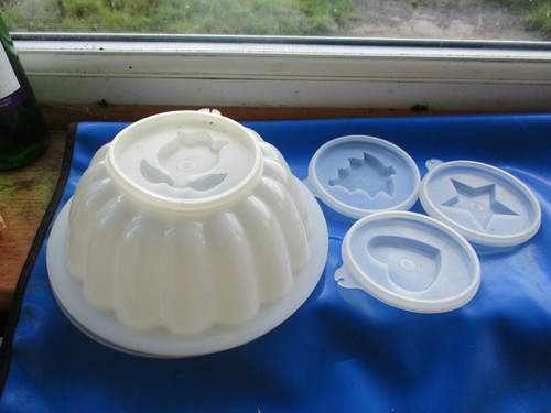 Vintage tupperware jel serve - vintage,