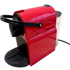 Krups Nespresso Pod Coffee Machine Red Compact Design