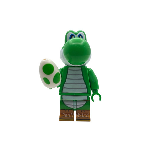 Yoshi minifigure gaming custom - yoshi,