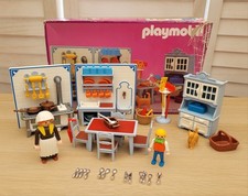 Vintage Playmobil Victorian Kitchen 5322 Good Used Condition