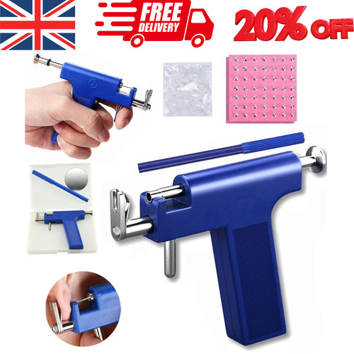 Ear piercing gun - set, safety