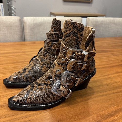 Ladies topshop cowboy boots - cowboy,