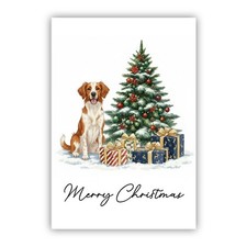 Brittany Spaniel Dog Christmas