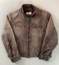 Vintage Leather Biker Jacket