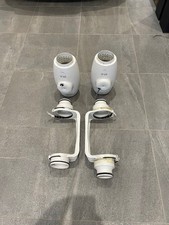 2 x S&P TD-250/100 Silent Inline Mixed Flow Duct Fan Single Phase - 100mm