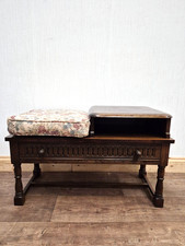 OAK Bench Ercol Phone Bench