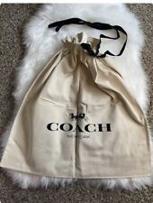 Large  Coach Drawstring Dust