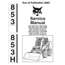 Workshop Manual for Bobcat 853