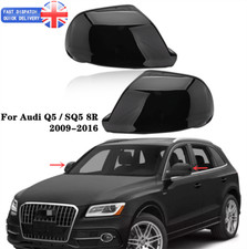 2x Gloss Black Door Wing