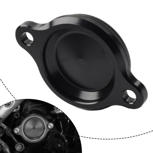 Motorcycle oil filter cover - filter,