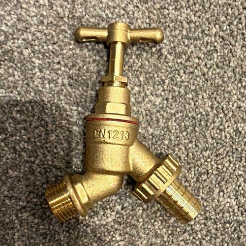 Brass outdoor hose - brass, bib