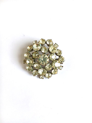 Vintage french clear crystal - vintage,