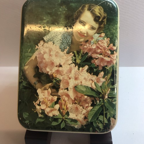 Vintage toffee tin - vintage,