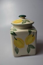 Small Biscuit Biscotti Jar. Small Kitchen Jar. Handcrafted In Thailand 