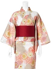 Japanese Yukata Kimono 100%