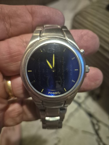 Rare vintage fossil big - big, tic