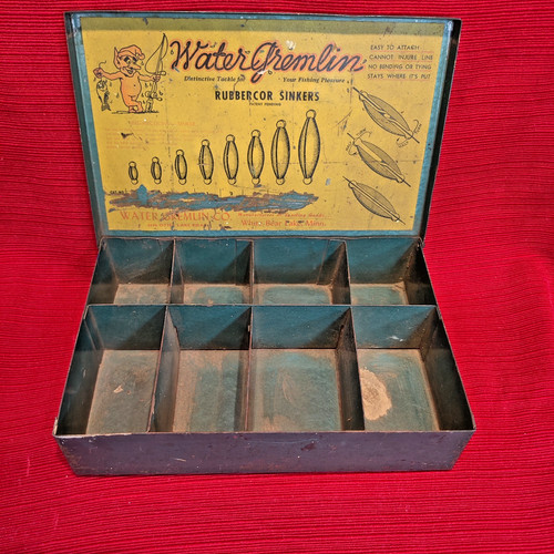 Vintage fishing water gremlin - water,