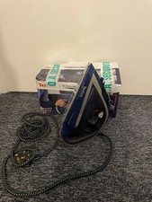 Tefal FV5874G0 NEW Steam Iron Ultraglide Anti-Scale Plus 2800w - Blue & Silver