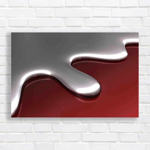 Mercury chrome abstract liquid - mercury,