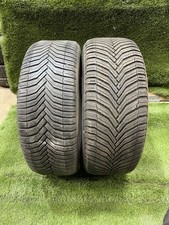 2x 225/55/R17 97Y RunFlat M+S Michelin Cross Climate 2 ZP 6MM TRADE PART WORN