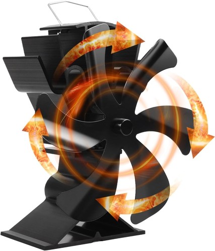 Voda blades log burner fan - burner,