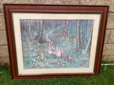 Margaret Tarrant the fairy way picture 820mm x 665mm overall