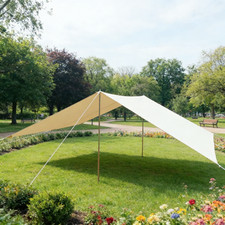 Beige Camping Canopy Tent for