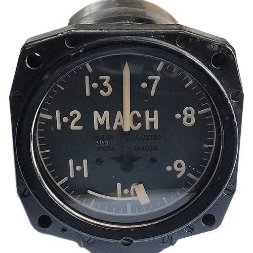 Raf mach meter 3300 dated - 3300,