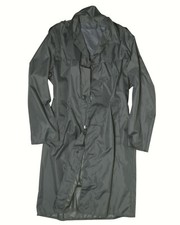 Swiss Army Raincoat Genuine Issue Full Lenght Officers Rain Coat Grade 1 Used