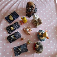 Ornaments Various X 12 Dogs,Duck,Cat,etc See Photographs