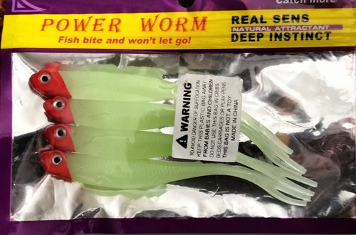 13cm lumi fork tail - lumi, jelly