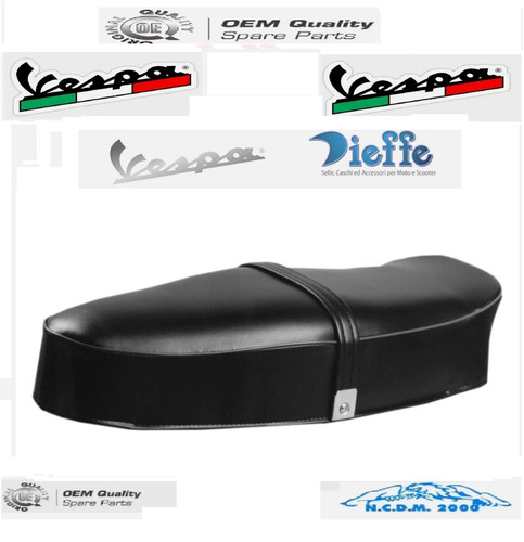 Dieffe black long seat with - dieffe,