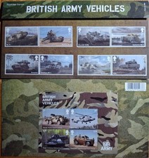 2021 - British Army Vehicles - Cat Val. £23.00 -  Pack 606
