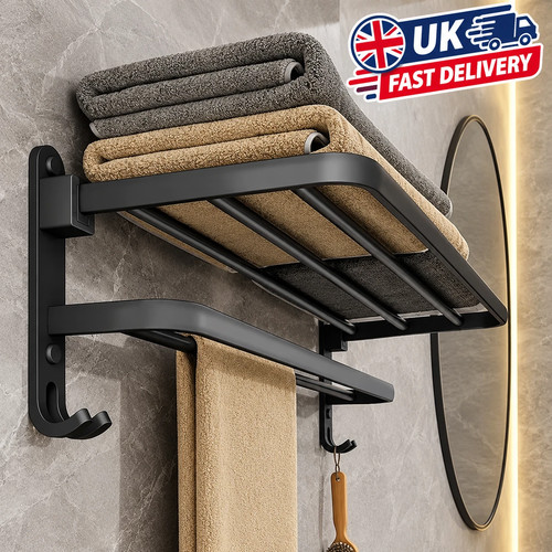 Double tier towel - double, holder