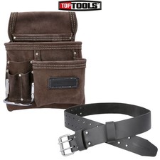 TOUGH MASTER Leather Tool Belt