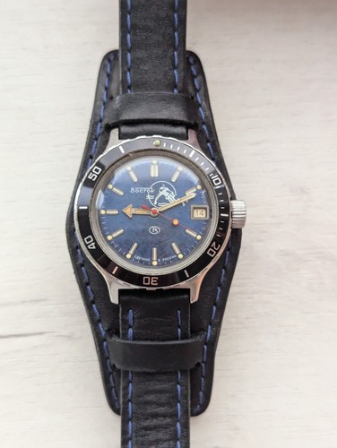 Vostok amphibia 200m blue - vostok,
