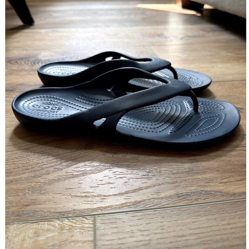 Crocs kadee navy blue flip - ii,
